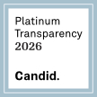 Box Icon with the words Platinum Transparency 2026. Candid.